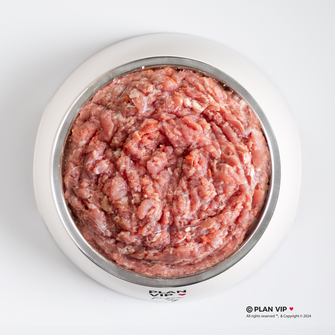 Comida barf perros conejo y ciervo