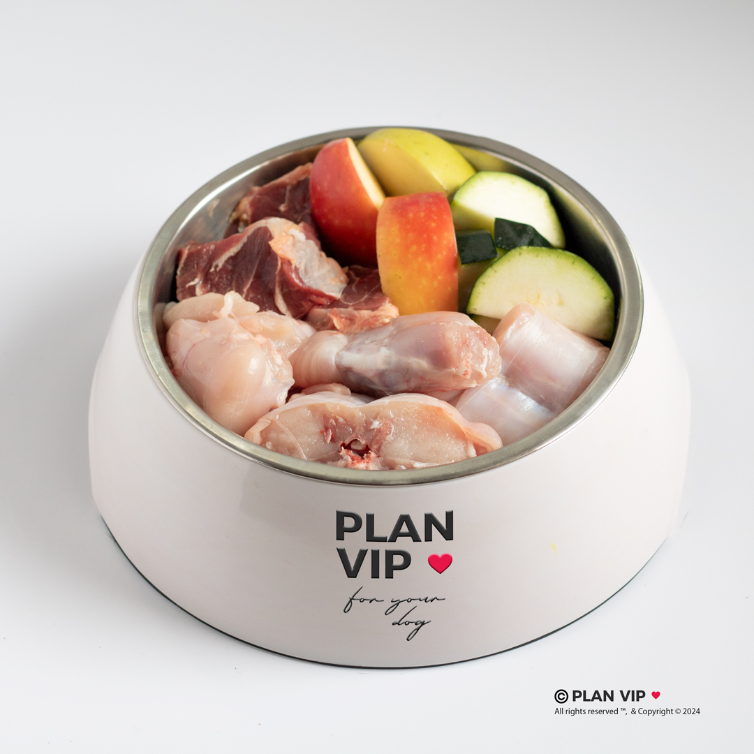 Comida barf perros conejo y ciervo