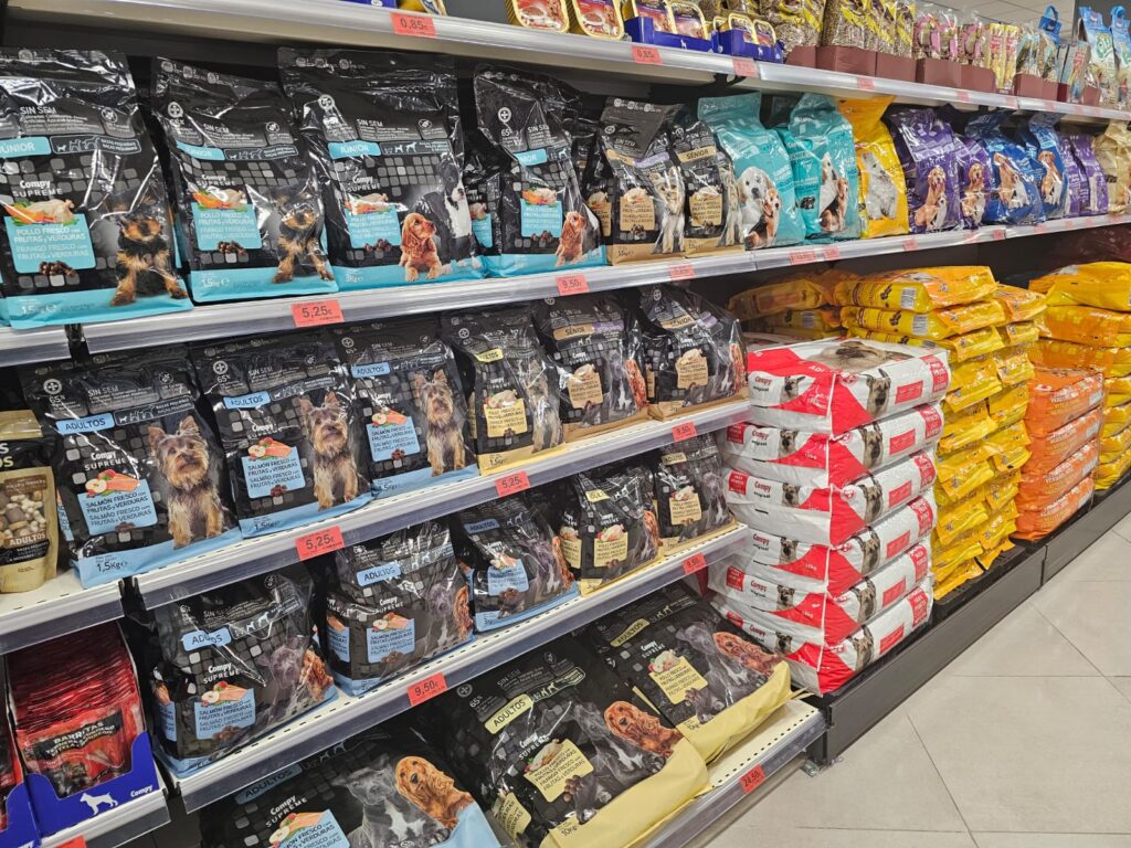 Piensos gastrointestinales para perros en mercadona